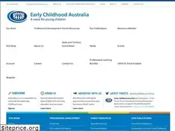 Sites similar to earlychildhoodaustralia.org.au