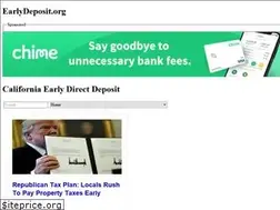 Sites similar to earlydeposit.org