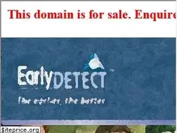 Sites similar to earlydetect.com