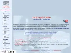 Sites similar to earlyenglishbibles.com