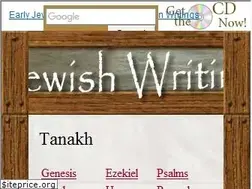 Sites similar to earlyjewishwritings.com