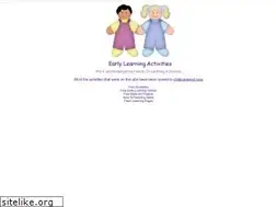 Sites similar to earlylearningactivities.com