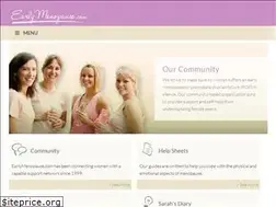 Sites similar to earlymenopause.com