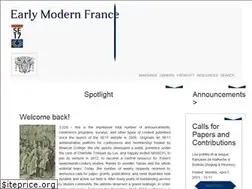 Sites similar to earlymodernfrance.org