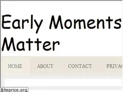 Sites similar to earlymomentsmatter.org