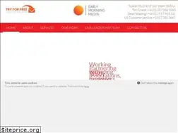 Sites similar to earlymorningmedia.co.uk