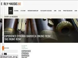 Sites similar to earlymusic.be