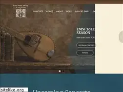 Sites similar to earlymusicsocietyoftheislands.ca