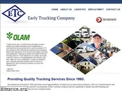 Sites similar to earlytruckingco.com