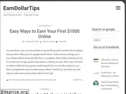 Sites similar to earndollartips.com