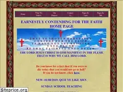 Sites similar to earnestlycontendingforthefaith.com