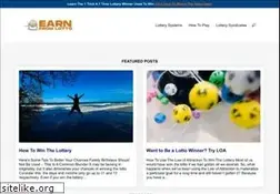 Sites similar to earnfromlotto.com