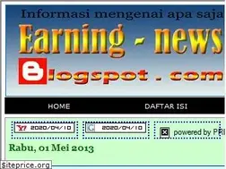 Sites similar to earning-news.blogspot.com
