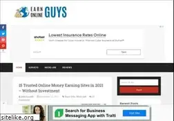 Sites similar to earnonlineguys.com