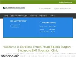 Sites similar to earnosethroat.com.sg