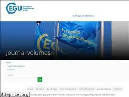 Sites similar to earth-syst-dynam.net