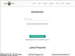 Sites similar to eartharxiv.org