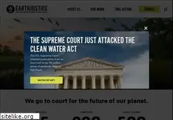 Sites similar to earthjustice.org