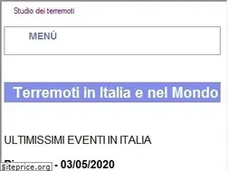 Sites similar to earthquake.it