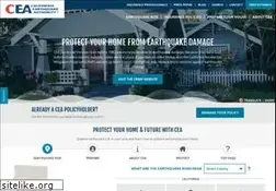 Sites similar to earthquakeauthority.com