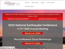 Sites similar to earthquakeconference.org