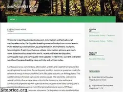 Sites similar to earthquakenewstoday.com