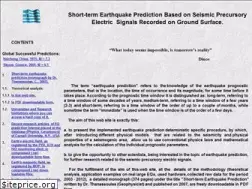 Sites similar to earthquakeprediction.gr