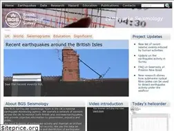 Sites similar to earthquakes.bgs.ac.uk
