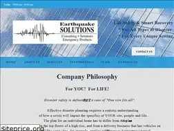 Sites similar to earthquakesolutions.com