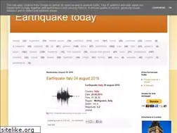 Sites similar to earthquaketoday.blogspot.com