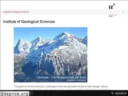 Sites similar to earthsci.unibe.ch