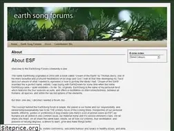 Sites similar to earthsongforums.com