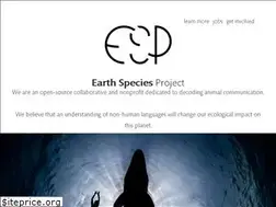 Sites similar to earthspecies.org