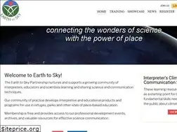 Sites similar to earthtosky.org