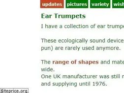 Sites similar to eartrumpets.co.uk