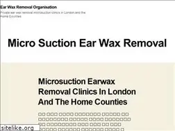 Sites similar to earwaxremoval.net