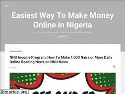 Sites similar to easiestwaytomakemoneyonlineinnigeria.blogspot.com