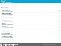 Sites similar to east.virtualshareholdermeeting.com