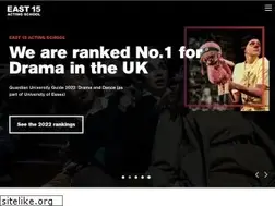Sites similar to east15.ac.uk