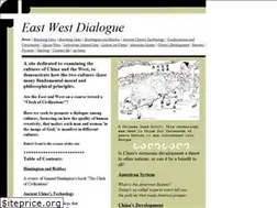Sites similar to east_west_dialogue.tripod.com