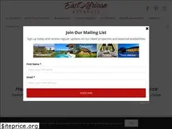 Sites similar to eastafricanretreats.com