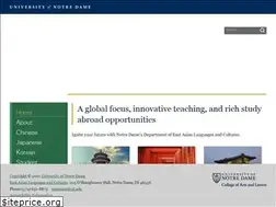 Sites similar to eastasian.nd.edu