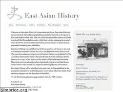 Sites similar to eastasianhistory.org