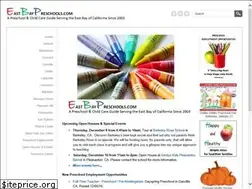 Sites similar to eastbaypreschools.com