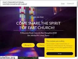 Sites similar to eastchurchucc.org