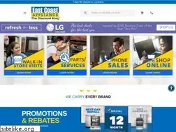 Sites similar to eastcoastappliance.com