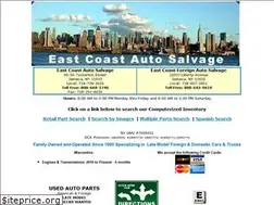 Sites similar to eastcoastautosalvage.com