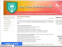 Sites similar to eastcoastbadmintonclub.com