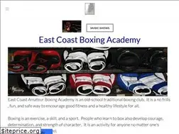 Sites similar to eastcoastboxingacademy.com