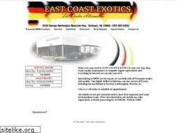 Sites similar to eastcoastexotics.net